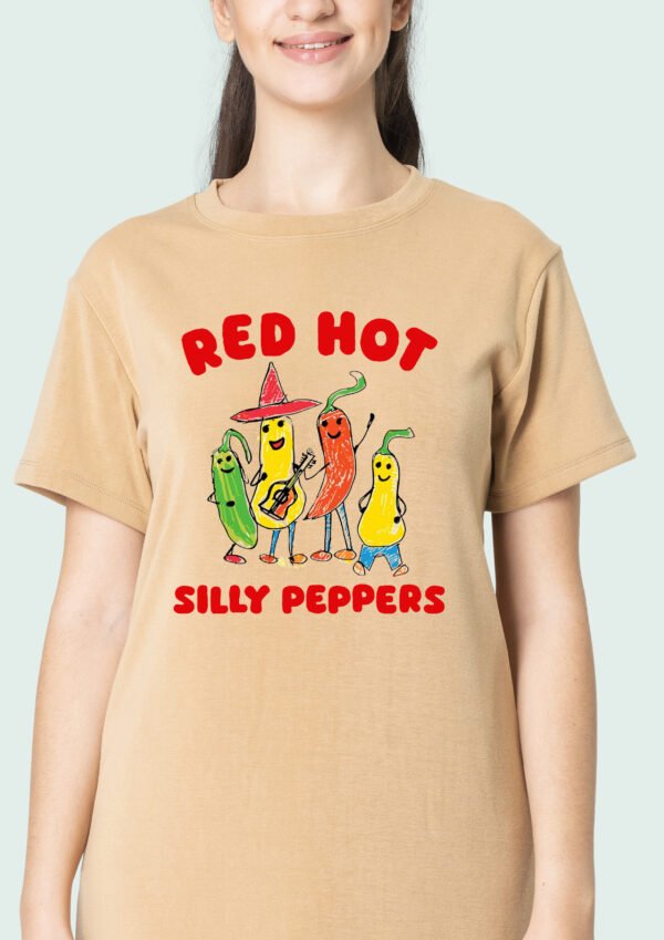 Red Hot Silly – Teeflow Graphic Statement T-shirt - Image 3