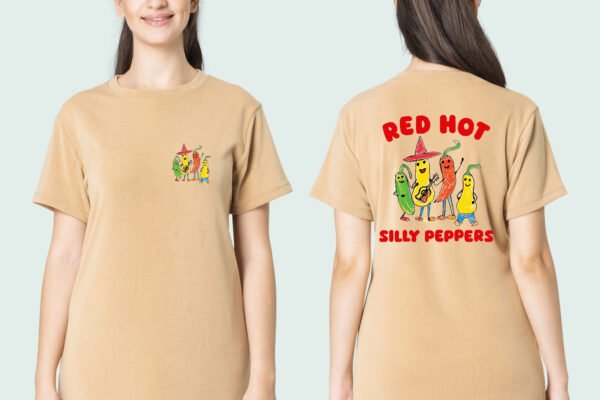 Red Hot Silly – Teeflow Graphic Statement T-shirt