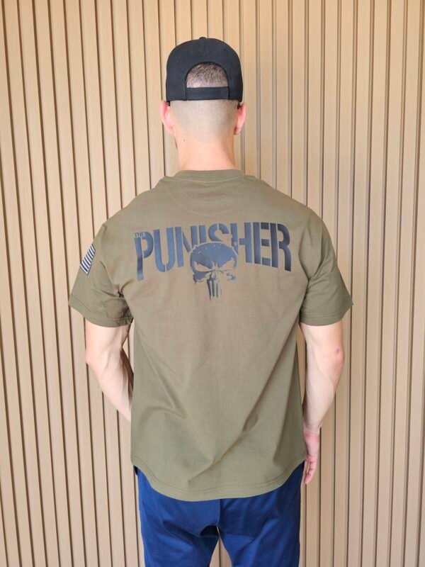 Punisher T-Shirt Mens Graphic Tee Marvel Comic Shirt Casual Cotton Top Gift for Fans - Image 8