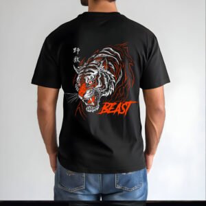Beast Tiger T-Shirt – Unleash the Wild Within