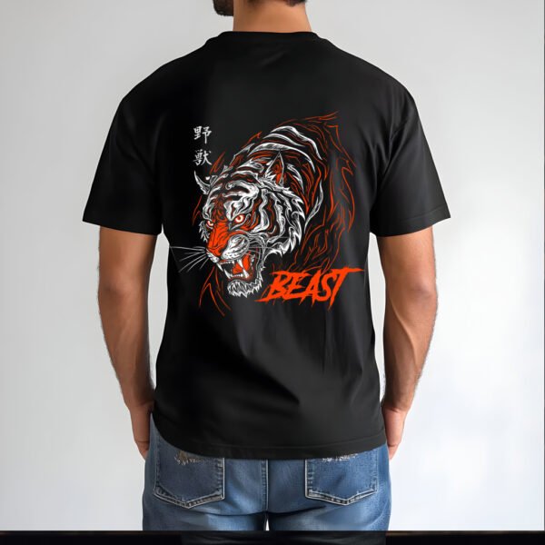 Beast Tiger T-Shirt – Unleash the Wild Within