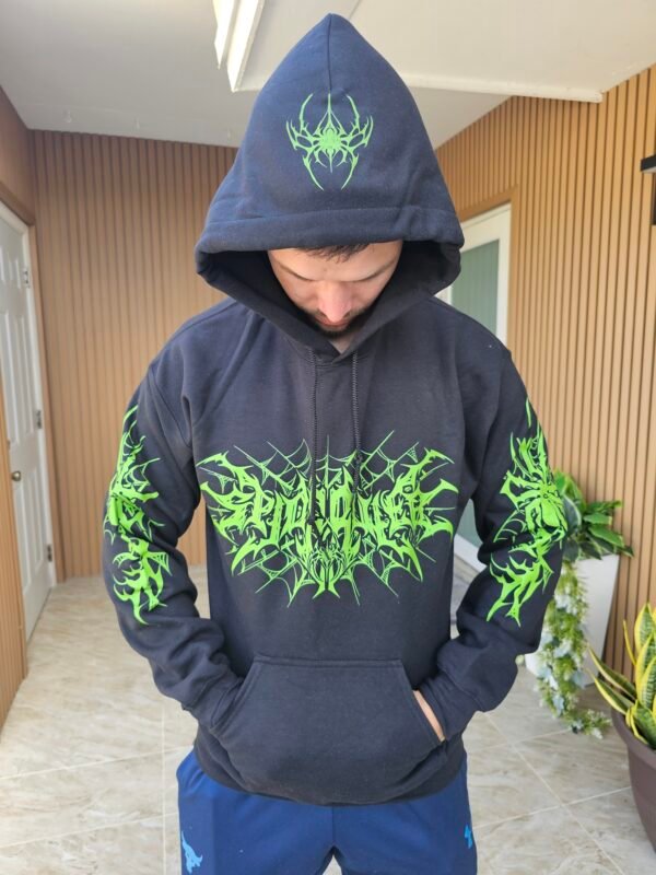 SPIDER INSIDE Essential Hoodie Teeflow Lightweight Pullover Sweatshirt for Men & Women, Cozy Casual Streetwear with Pockets, Unisex Comfort Top - Image 5