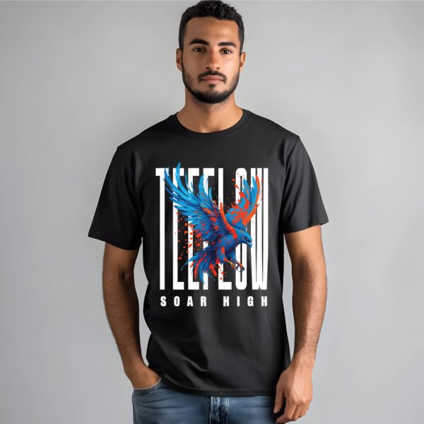 TEEFLOW Eagle T-Shirt – Embrace Freedom and Strength - Image 4