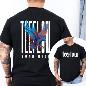 TEEFLOW Eagle T-Shirt – Embrace Freedom and Strength