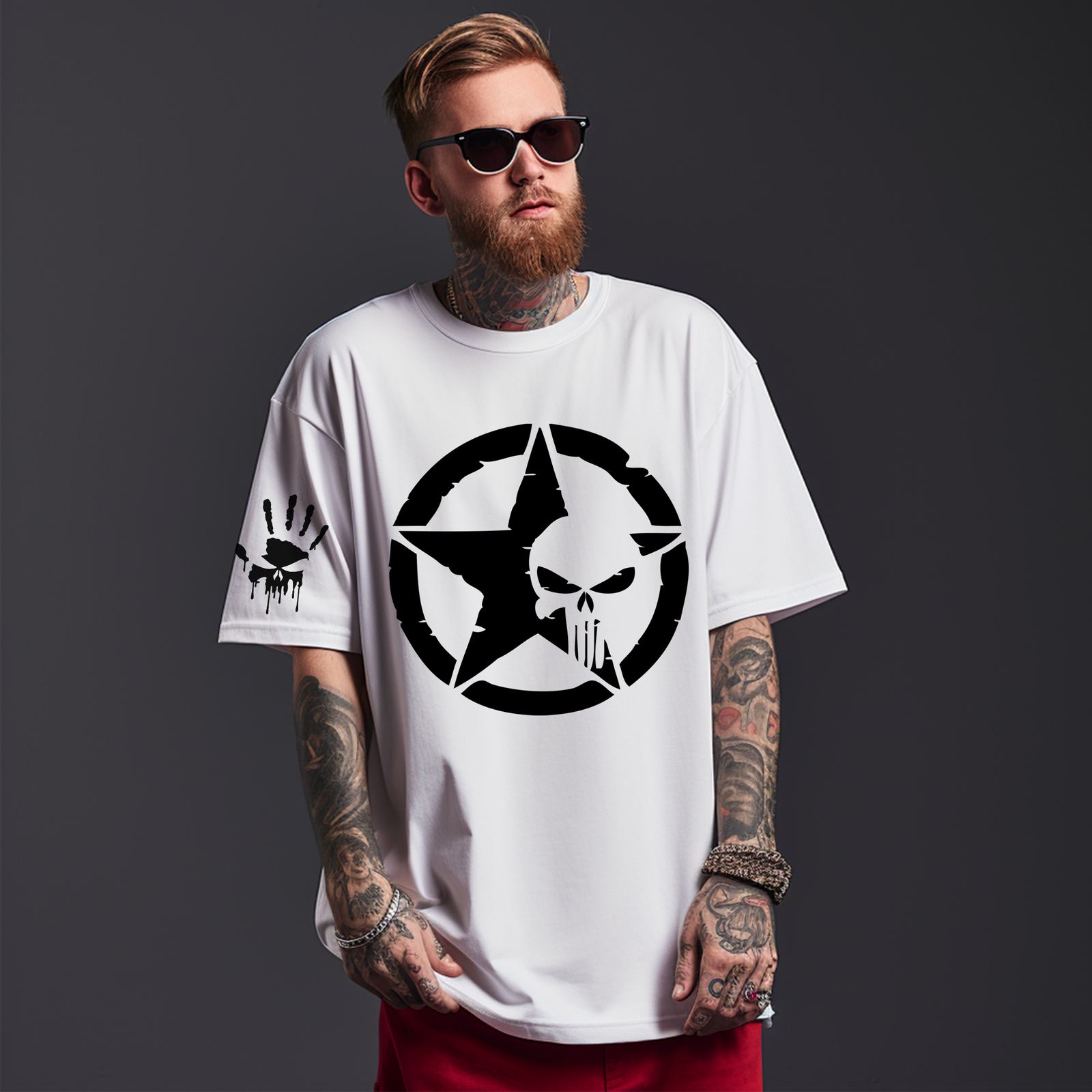 Skull Head T-Shirt – Fearless Style with an Edge