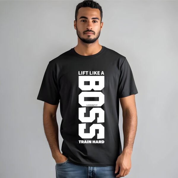 LIFT LIKE A BOSS – Hardcore Gym T-SHIRT