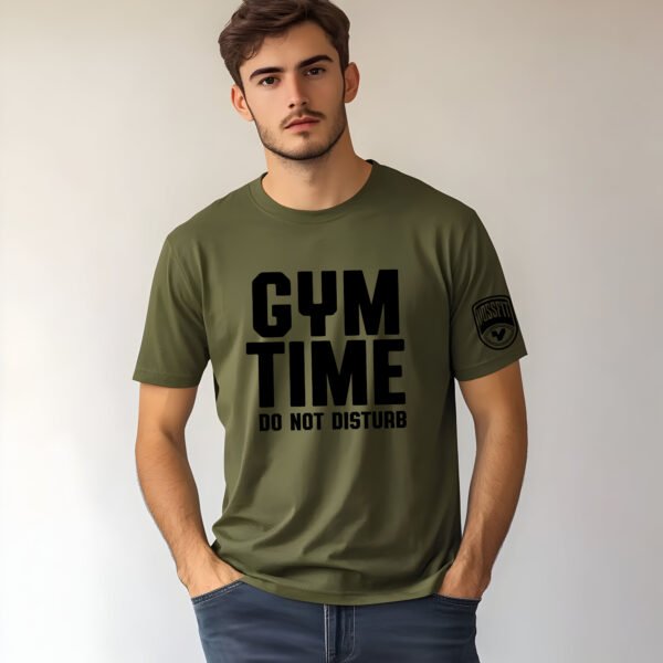 Gym Time – Do Not Disturb T-Shirt - Image 4