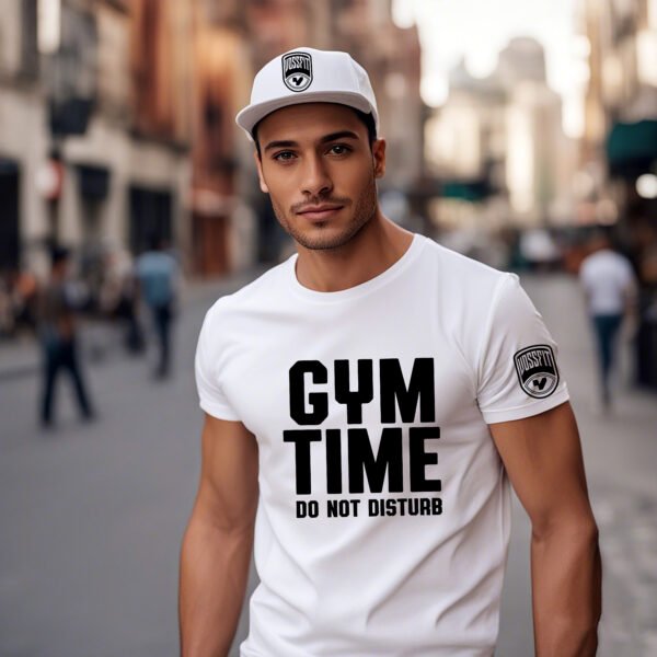 Gym Time – Do Not Disturb T-Shirt - Image 2