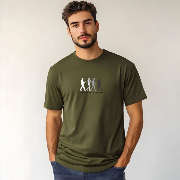"Look Up...Life's Running" Inspirational Tee - Embrace Every Moment - Image 6