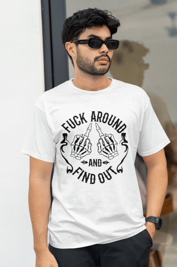 Funny FAFO T-Shirt Unisex Graphic Tee Casual Cotton Top Gift for Men & Women Comfortable Everyday Wear - Image 6