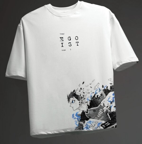 "Egoist" Isagi Yoichi Blue Lock Anime Tee - Unleash Your Inner Genius - Image 10