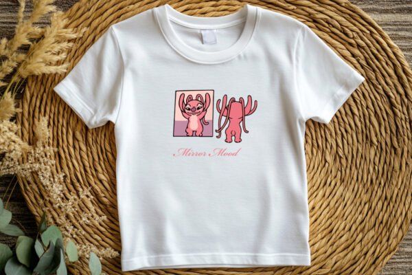 "PINK PANTHER BOBA" Chic & Retro Cartoon T-Shirt - Stylish Graphic Tee for Women. - Image 5