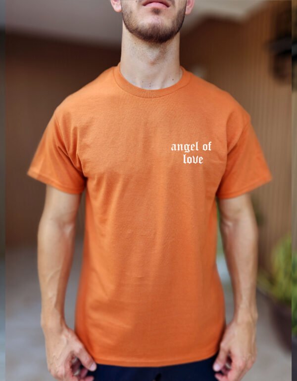 "Angel of Love" Gothic Wings T-Shirt - Dark Aesthetic & Emo Grunge Style. - Image 5