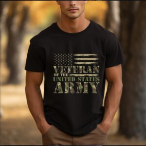 "VETERAN OF THE UNITED STATES ARMY" T-Shirt - Wear Your Service.