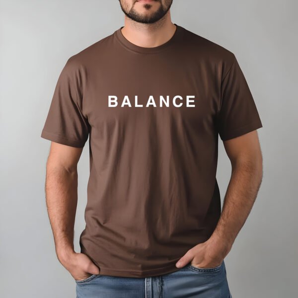 "BALANCE" Mind-Heart Connection T-Shirt - Mindfulness & Wellness Apparel. - Image 7