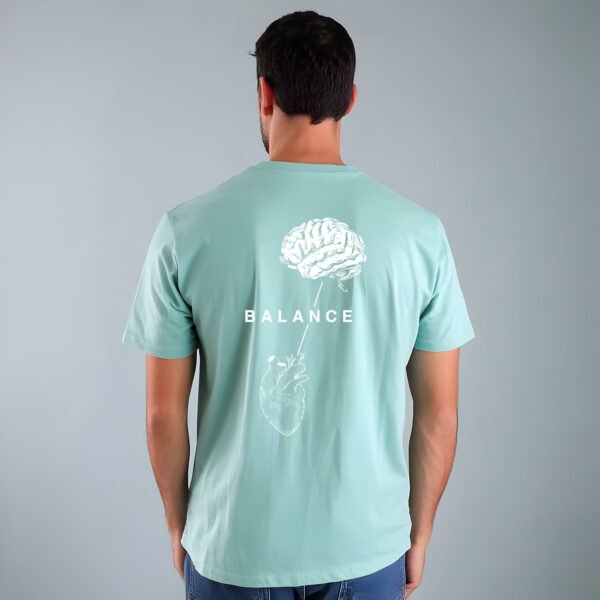 "BALANCE" Mind-Heart Connection T-Shirt - Mindfulness & Wellness Apparel. - Image 8