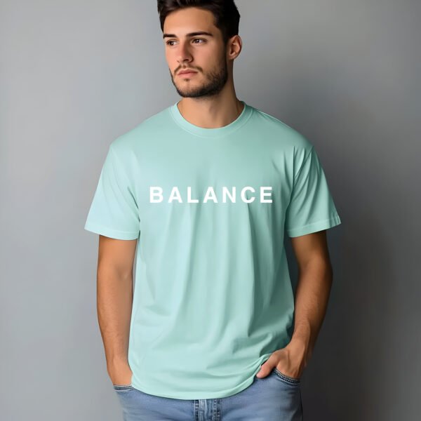 "BALANCE" Mind-Heart Connection T-Shirt - Mindfulness & Wellness Apparel. - Image 9