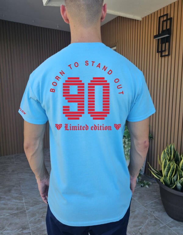 "BORN TO STAND OUT 90s" Limited Edition T-Shirt - Retro Style & Millennial Pride. - Image 2