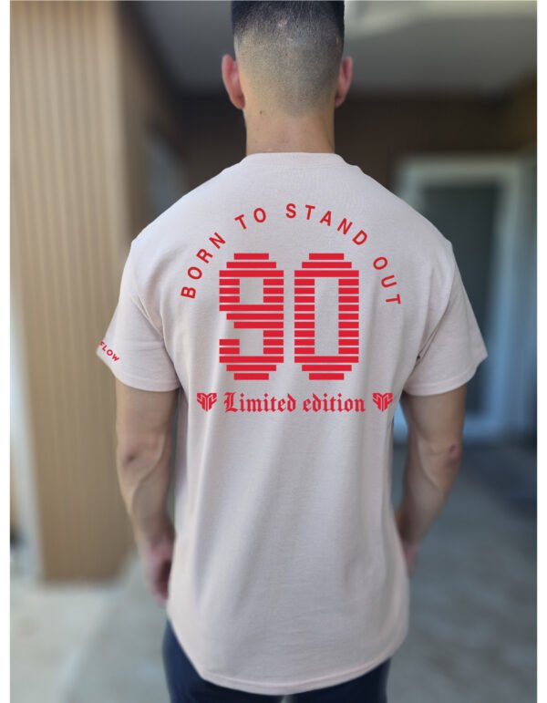 "BORN TO STAND OUT 90s" Limited Edition T-Shirt - Retro Style & Millennial Pride. - Image 4
