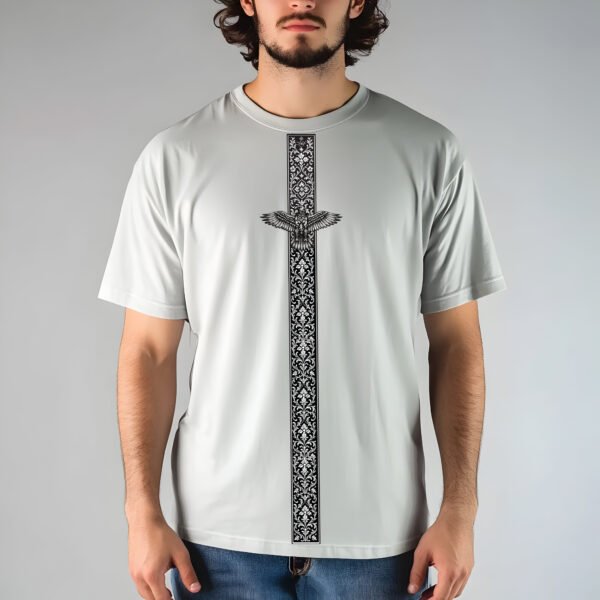"WINGS OF GLORY" Eagle & Symbolic Design T-Shirt - Patriotic, Meaningful & Unisex Apparel. - Image 10