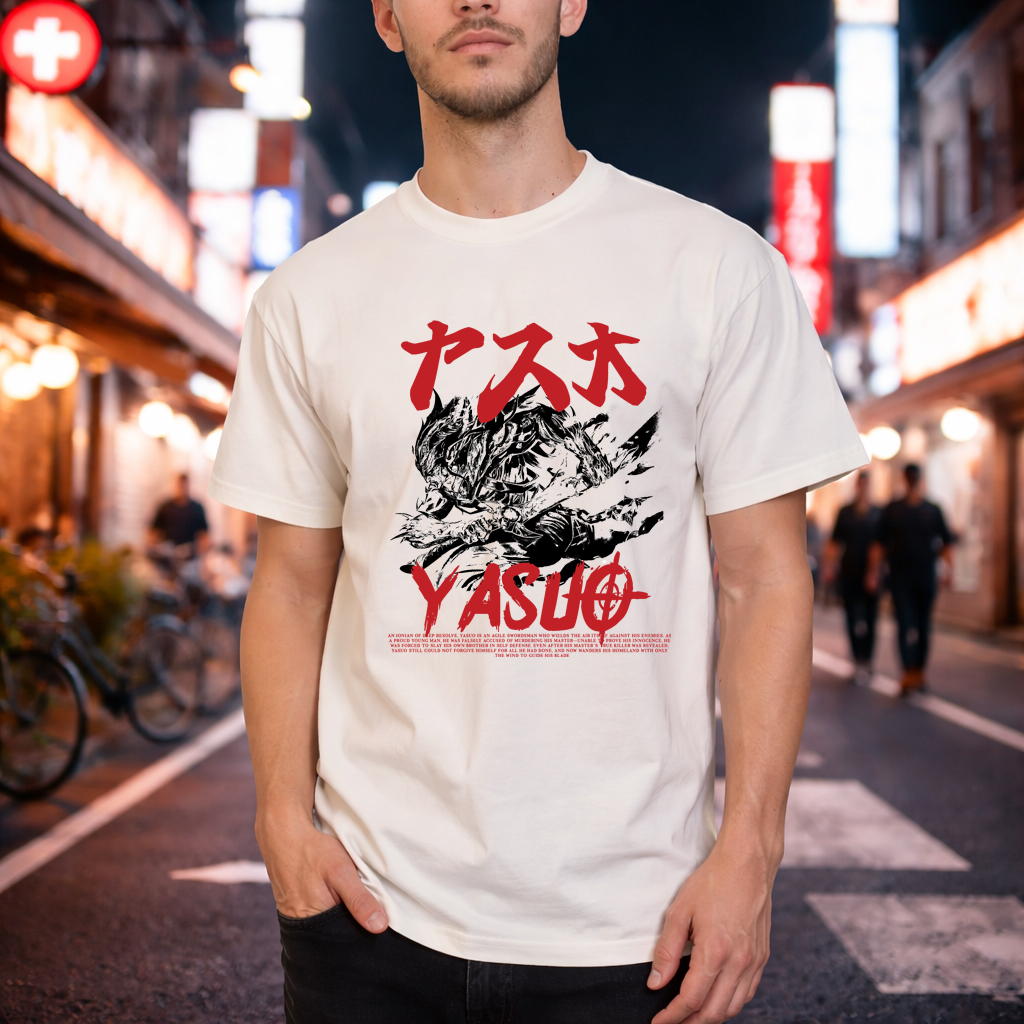 Yasuo Japanese Streetwear T Shirt