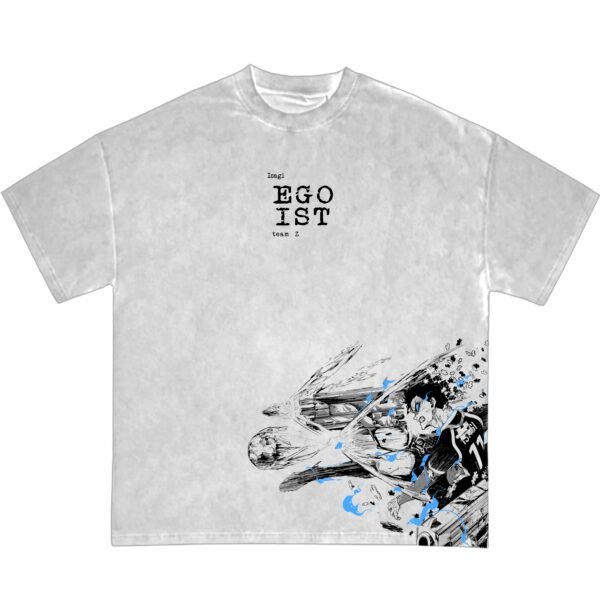 "Egoist" Isagi Yoichi Blue Lock Anime Tee - Unleash Your Inner Genius - Image 4