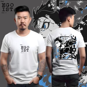 ISAGI EGOIST EXPLOSION" Blue Lock T-Shirt - Anime Fan Merch - Dynamic Soccer Manga Tee