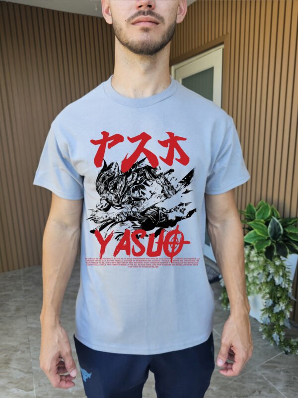 NIGHTBRINGER YASUO" League of Legends Inspired T-Shirt - Epic Dark Fantasy Gaming Merch - Unisex Multi-Color Tee S-2XL - Image 3