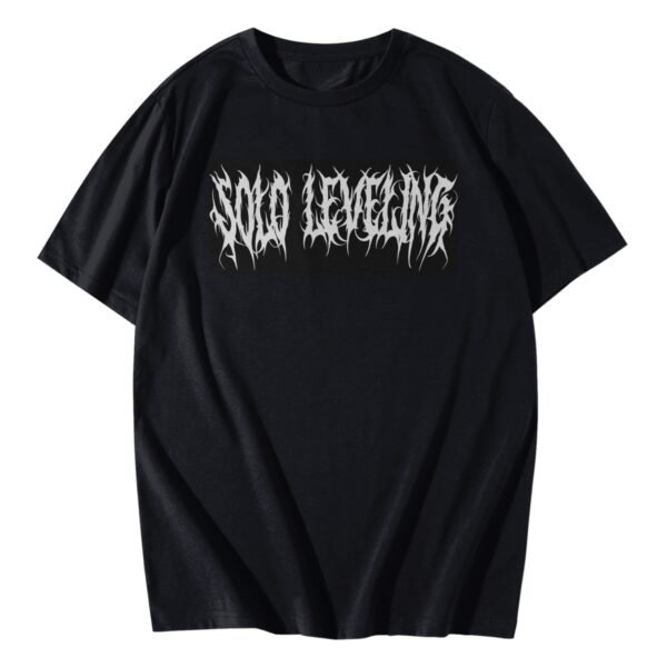 SOLO LEVELING UNLEASHED" Sung Jinwoo T-Shirt - Epic Anime & Manga Merch - Shadow Monarch Fan Tee - Unisex Sizes S-2XL - Image 6
