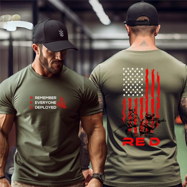 R.E.D. Friday Military Tribute T-Shirt - Remember Everyone Deployed. - Image 8