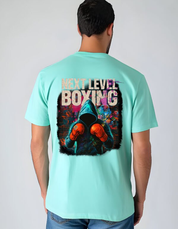 "NEXT LEVEL BOXING" Streetwear Tee - Urban Fight & Gym Motivation. - Image 5
