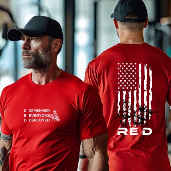 R.E.D. Friday Military Tribute T-Shirt - Remember Everyone Deployed. - Image 10