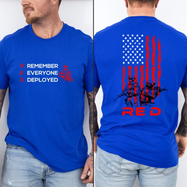 R.E.D. Friday Military Tribute T-Shirt - Remember Everyone Deployed. - Image 7