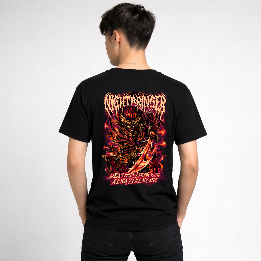 Dark Fantasy Demon Graphic T-Shirt – Gamer Streetwear Shirt 5 Dark Fantasy Demon Graphic T-Shirt – Gamer Streetwear Shirt - Image 5