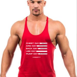 "Every Day Is A Gym Day" Stringer Tank Top - Master Your Workouts!
