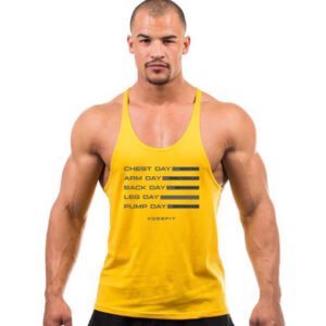 "Every Day Is A Gym Day" Stringer Tank Top - Master Your Workouts!