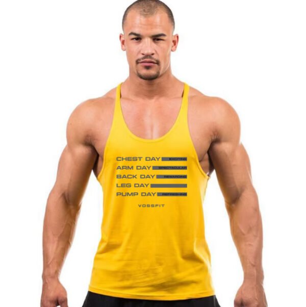 "Every Day Is A Gym Day" Stringer Tank Top - Master Your Workouts!