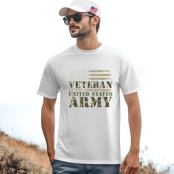 "VETERAN OF THE UNITED STATES ARMY" T-Shirt - Wear Your Service. - Image 4