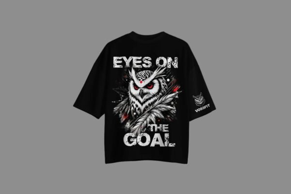 "Eyes On The Goal" Owl Gym T-Shirt - Stay Focused. Stay Fit. - Image 10