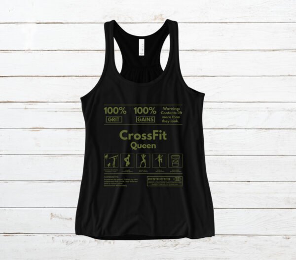 "CrossFit Queen" Tank Tops - The Ultimate WOD Gear - Image 11