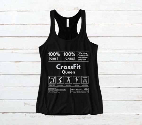 "CrossFit Queen" Tank Tops - The Ultimate WOD Gear - Image 12
