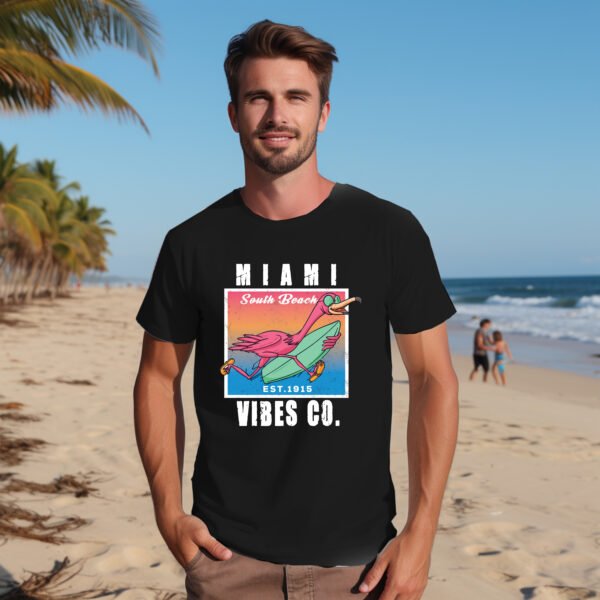 Miami Vibes Co. – South Beach Retro T-Shirt