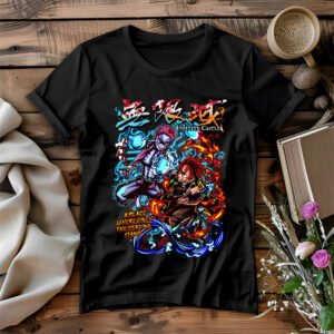 Tanjiro vs Akaza - Infinity Castle Battle T-Shirt