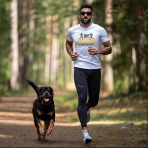 Running T-shirt "My Favorite Discomfort" Runner Motivation Quote Tee