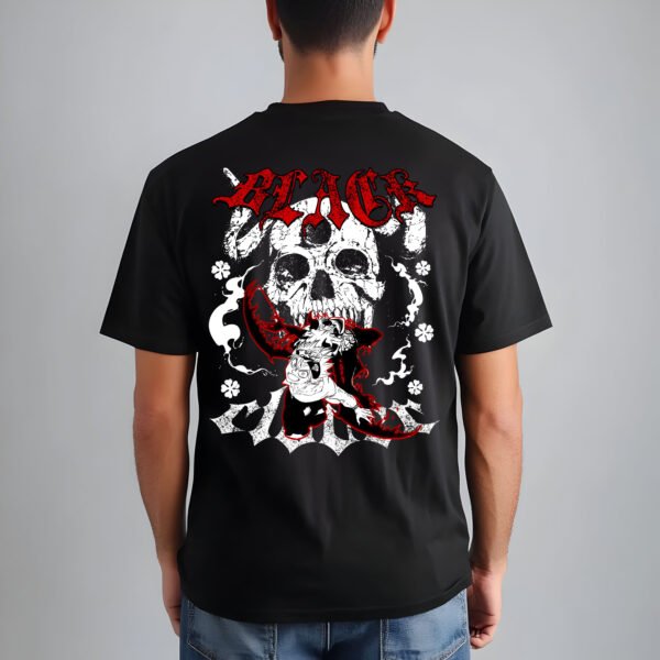 Black Clover "Anti-Magic Devil" Tee | Gothic Anime & Streetwear - Image 2