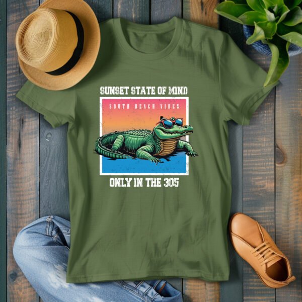 Sunset State of Mind – Only in the 305 Tee - Image 4
