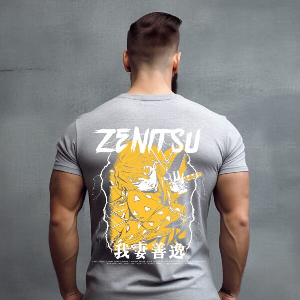 Zenitsu 'Thunder Breathing' Tee | Demon Slayer - Image 3