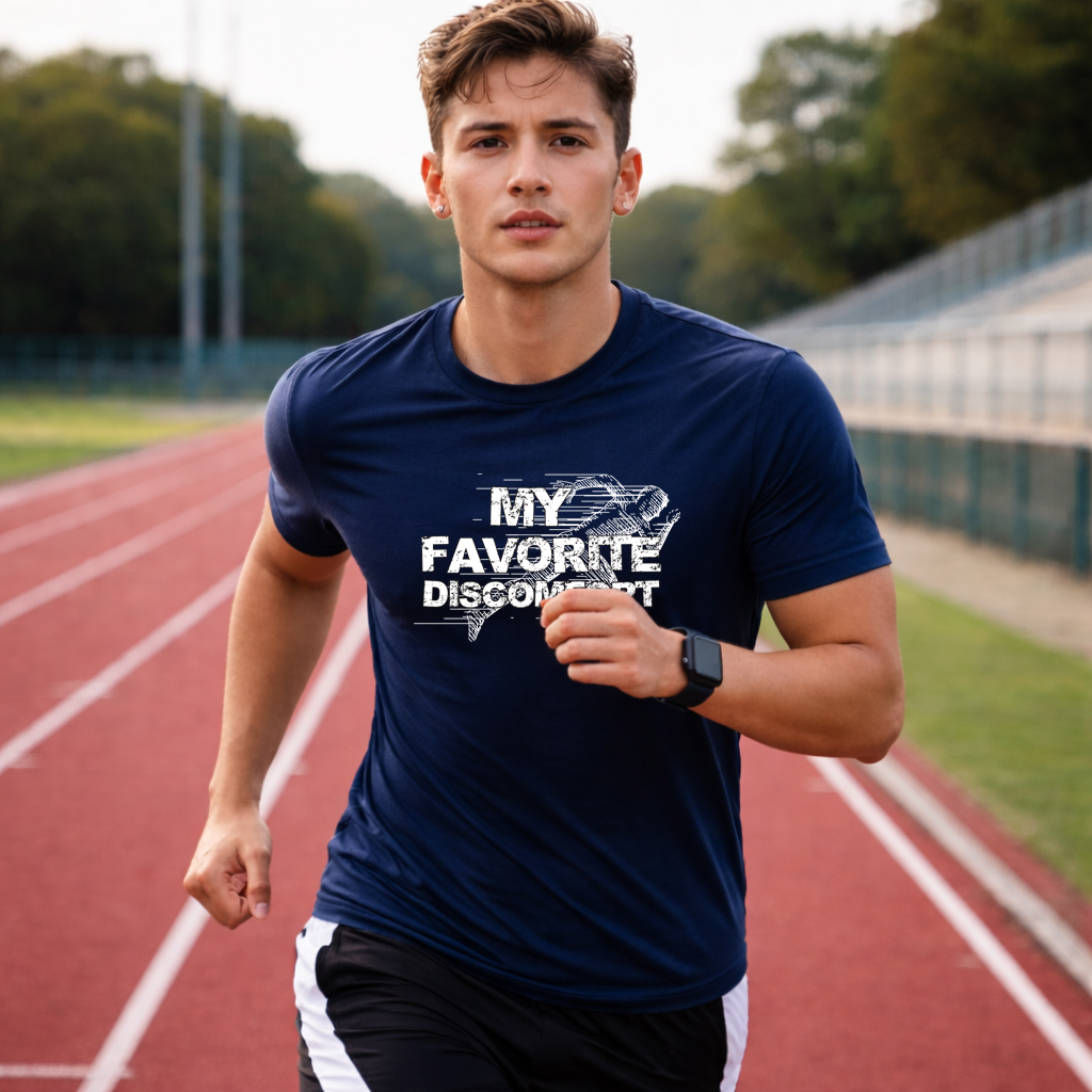 My Favorite Discomfort T-Shirt – Premium Runner Tee (2026 Edition) 5 My Favorite Discomfort T-Shirt – Premium Runner Tee (2026 Edition) - Image 5