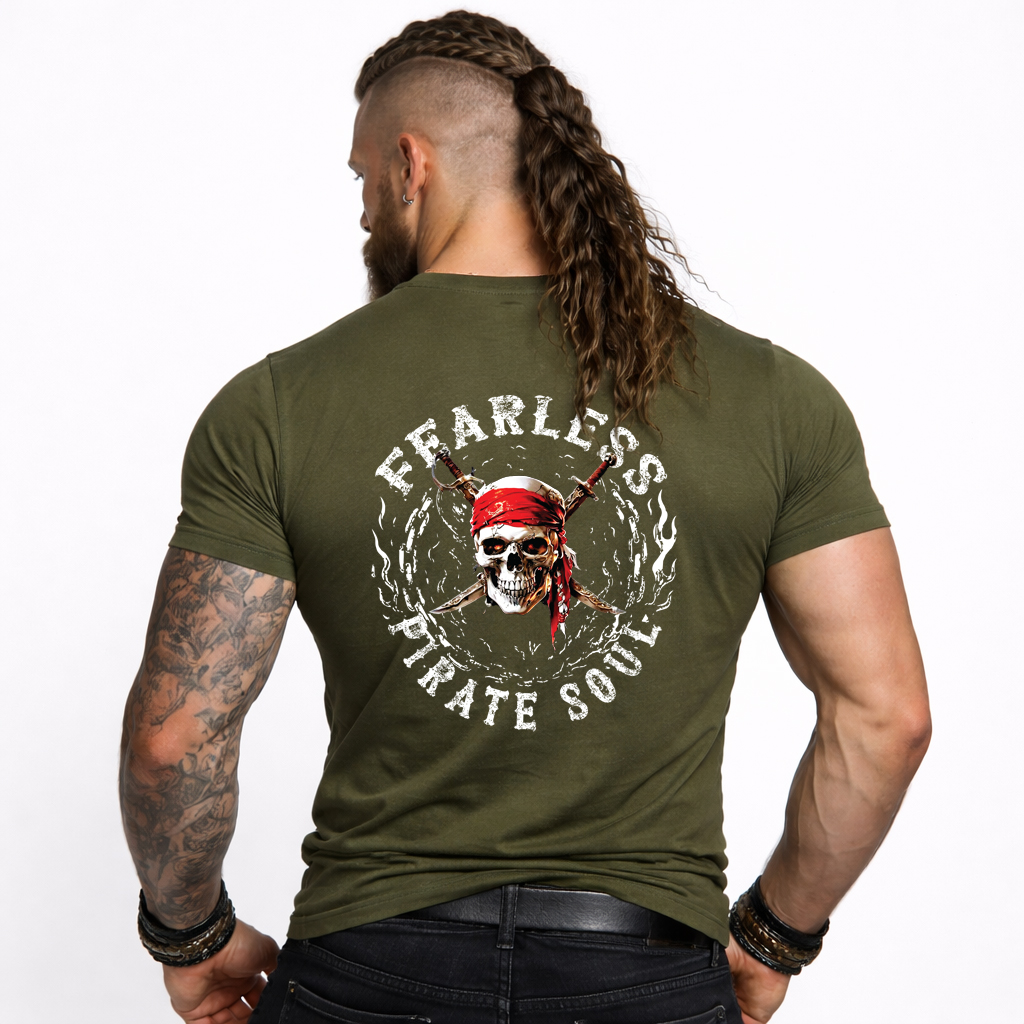 Grim Reaper Gym Tee – Fearless Skull Back Print | 3 Bold Colors 3 Grim Reaper Gym Tee – Fearless Skull Back Print | 3 Bold Colors - Image 3