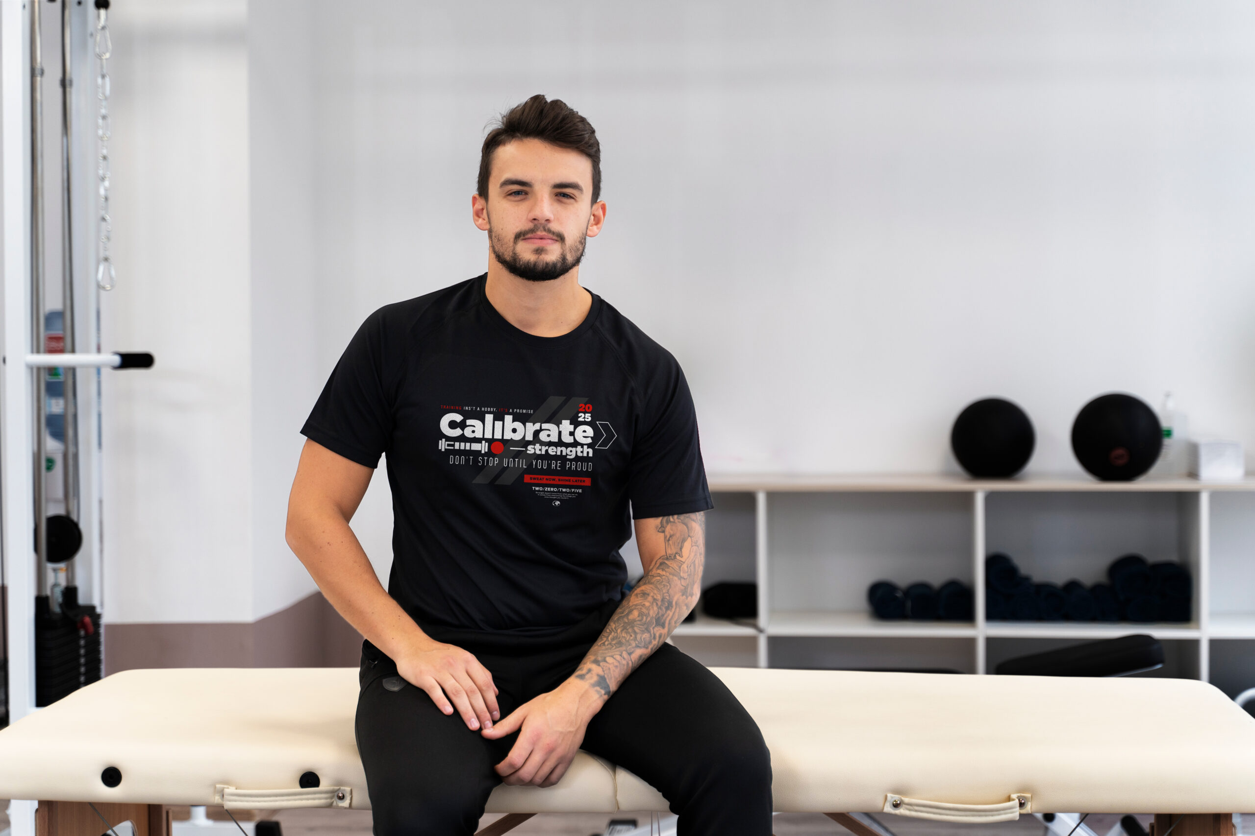 Calibrate Strength" Premium Performance Tee | Bodybuilding & Gym Apparel 11 Calibrate Strength" Premium Performance Tee | Bodybuilding & Gym Apparel - Image 11